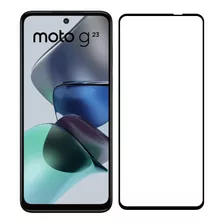 Película 3d Vidro+ Capa Antishock Compatível Moto G23 Xt2333