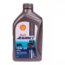  Aceite Moto Shell Advance 4t Ultra 15w-50 Sintetico