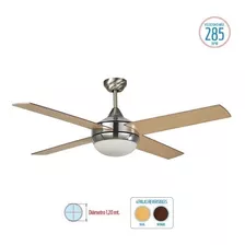 Ventilador De Techo Liliana Vthm314 Madera C/ Luz