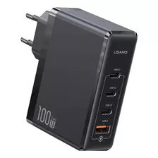 Cargador Carga Rápida 100w 3 Tipo C+usb Usams Cc163 