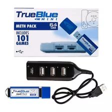 True Blue Mini Meth Pack (64 Gb) 101 Game For Plays Classic