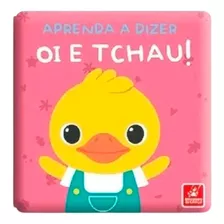 Livro De Banho P/ Bebê Criança - Aprenda A Dizer Oi E Tchau