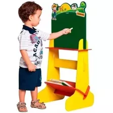 Quadro Lousa Escolar Branco E Verde - Infantil Lousinha 