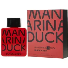 Perfume Mandarina Duck Black & Red Man Edt X100ml Masaromas Volumen De La Unidad 100 Ml