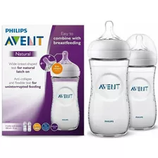 Pack Biberon Avent Natural 2.0 De 330 Ml Para + 6 Meses