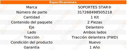 Pack Gomas Cremallera Del Dodge Spirit L4 2.2l 91/92 S Star Foto 2