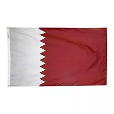 Bandera De Annin Flagmakers Qatar Yard Flag Usa-made Según 