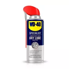Lubrificante A Seco Spray Wd40 Dry Lube 400ml Ptfe