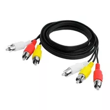 Cable 3 Rca 3 Rca 1.8 Mts 