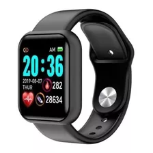 Smartwatch Android/ios Inteligente D20 Cor Da Caixa Preto