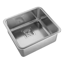 Pileta Cocina Johnson Q37 Bacha Simple 37x34x17.5 Inox 304