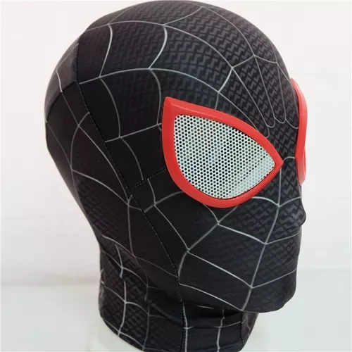 Segunda imagen para búsqueda de mascara de miles morales spiderman