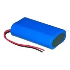 Bat. Para Caixa De Som 7,4v 3300mah Modelo 18650 C/fio