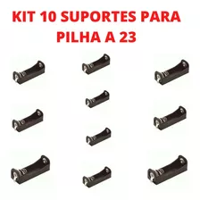 Kit 10 Suporte Para 1 Pilha/bateria 12v A27 Envio Imediato