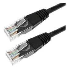 Cable De Red Categoría Cat 5e 1.8 Metros Negro Aoc