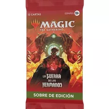 Magic Mtg 1 La Guerra De Los Hermanos - Sobre De Edición