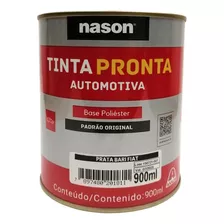 Pintura Automotriz Base Poliéster Plata Bari Fiat 900ml