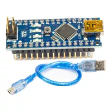 Placa Tipo Arduino Nano V3 Atmega328 + Cable Usb Educabot