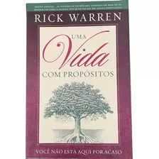 Livro Uma Vida Com Propósitos Edição Especial- Rick Warren