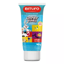 Gel Creme Dental Fluor Tutti Fruti Looney Tunesbitufo 90g