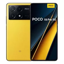 Smartphone Poco X6 12ram Preto Cinza Amarelo 512 Gb Nfc