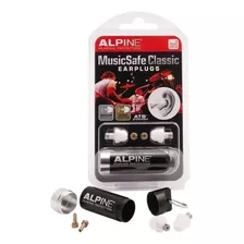 Protetor Auricular Alpine Music Safe Classic - Para Músicos Cor Branco