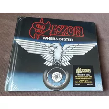 Cd Saxon - Wheels Of Steel (digibook Imp. Remaster Lacrado!)