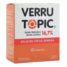 Verrutopic® Tratamiento Verrugas Solución Topica Dermica 15m