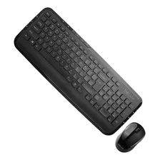 Delux Combo Inalámbrico: Teclado 12 Keys Multimedia + Mouse Color Del Mouse Negro Color Del Teclado Negro
