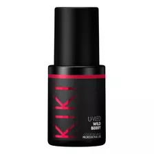 Esmalte Semipermanente Uv Led Vegan Free 11ml Kiki Idraet Color Wild Berry