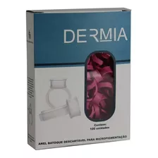 Cx 100un Anel Batoque Rosa Micropigmentação Dermia Promoção