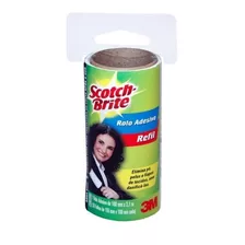 Refil Rolo Adesivo Tira Pelos E Fiapos Scotch Brite 3m 