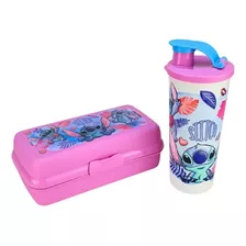 Kit Infantil Porta Sanduíche+ Copo 470 Ml Tupperware