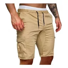 Shorts Cargo Bermuda Gabardina Liquidación