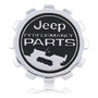 Emblema Trail Rated 4x4 Rojo Para Jeep Wrangler Tj Yj Jk