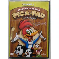 Coleção Clássica Pica-pau E Seus Amigos Vol 2 Dvd (lacrado)