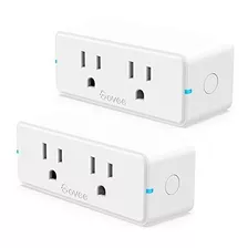 Set De 2 Enchufe Inteligente Doble Wifi Bluetooth De 15a