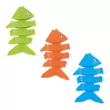 Peixes Mergulho Brincadeira Piscina 3 Peças Colorido Bestway