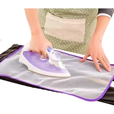 3 Malla Protector De Planchado Tela Paño Plancha Ropa Delica