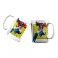 Tazón Taza Optimus Prime Transformers Monstruatazas