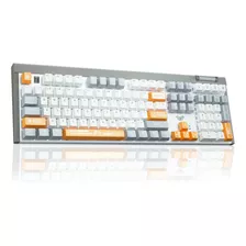 Teclado Mecánico Inalámbrico F3050, Teclado De Intercambio E