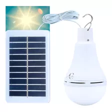 Luminaria Lampada Solar Interna Externa Jardim Led Painel Nf