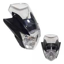 Carenagem Frontal Farol Yamaha Xt 660 2014 2015 2016 Preto