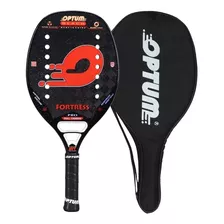 Raquete De Beach Tennis 18k Optum Fortress + Bola Grip