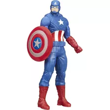 Boneco Capitão América Marvel 15cm Figura De Ação Hasbro