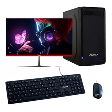 Pc Escrit. Corei3 10ge Solido 256gb Ram8gb 24 Pulgadas Gamer