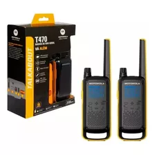 Radios Motorola T470 Walkie Talkie Hasta 56km A Prueba Agua