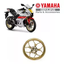 Aro Da Roda Dianteira Dourado Yzf R3 Abs Mt 03 Abs Original 