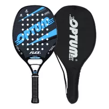 Raquete De Beach Tennis Optum Flex 2 Pro Carbon Frame+ Capa