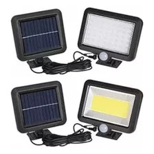 Lampara Reflector Led Solar Aplique Jardin Exterior 